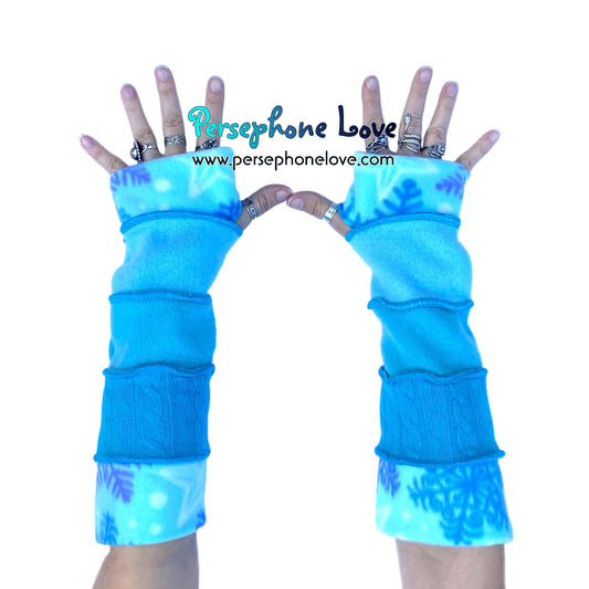Katwise-inspired 100% felted cashmere arm warmers-1791