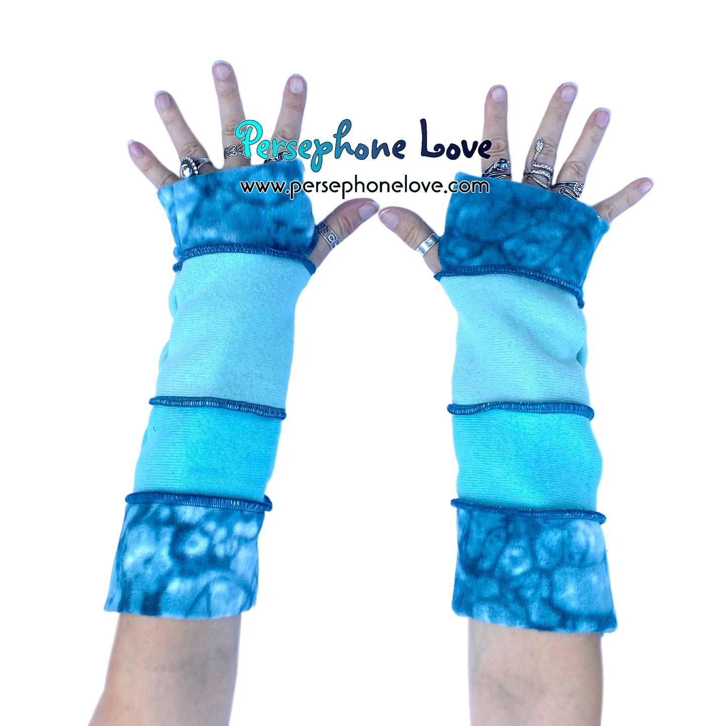 Katwise-inspired 100% felted cashmere arm warmers-1798