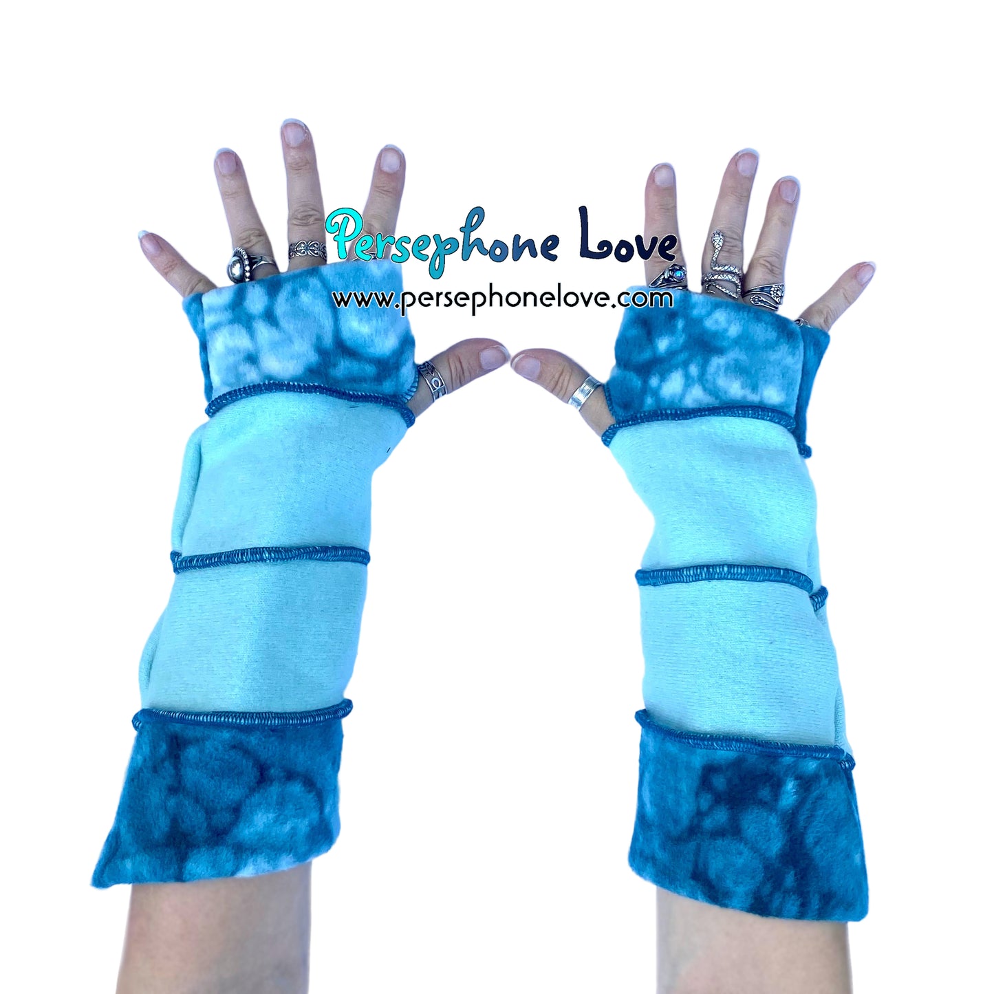 Katwise-inspired 100% felted cashmere arm warmers-1799