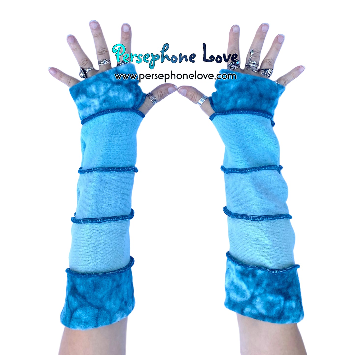 Katwise-inspired 100% felted cashmere arm warmers-1804