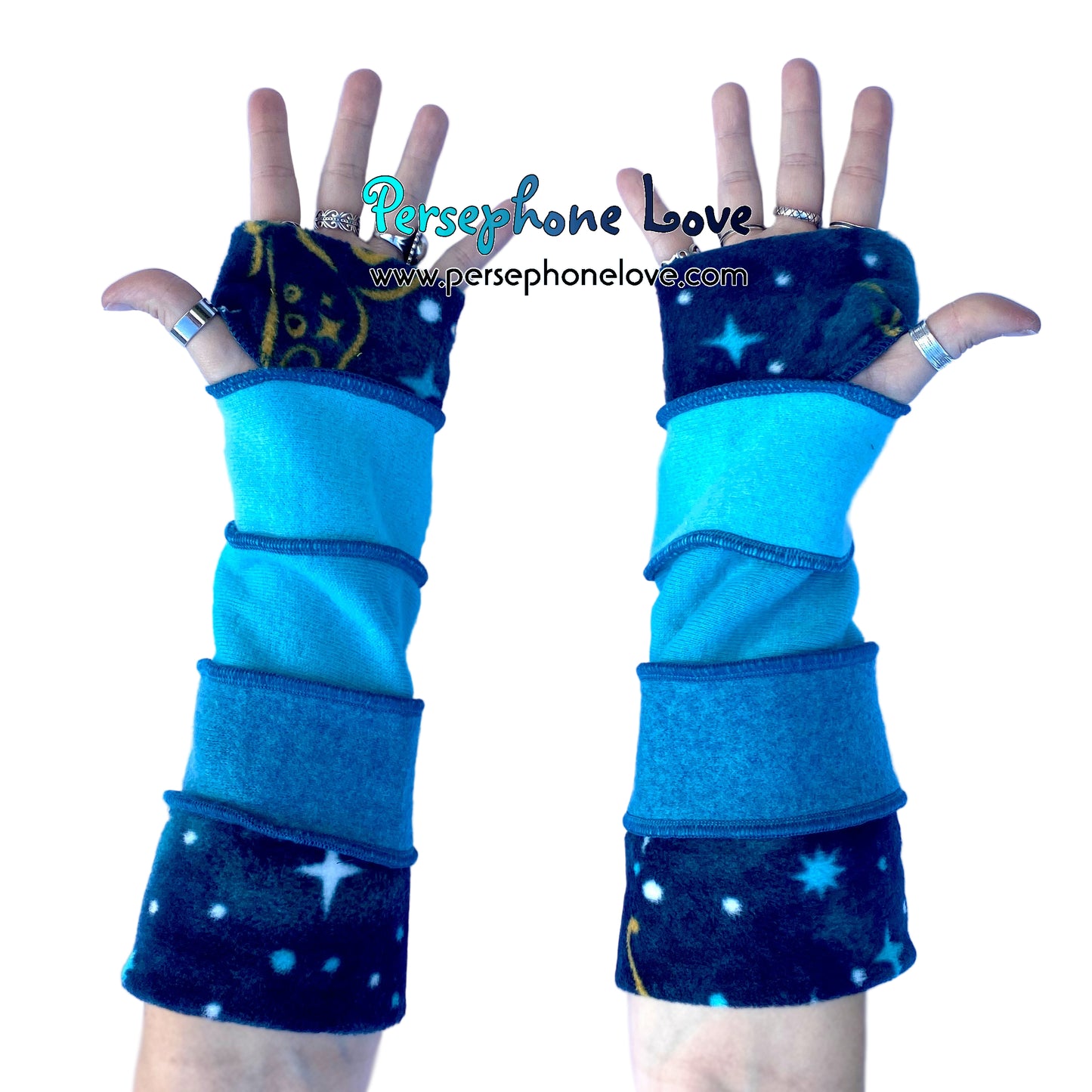 Katwise-inspired 100% felted cashmere arm warmers-1812