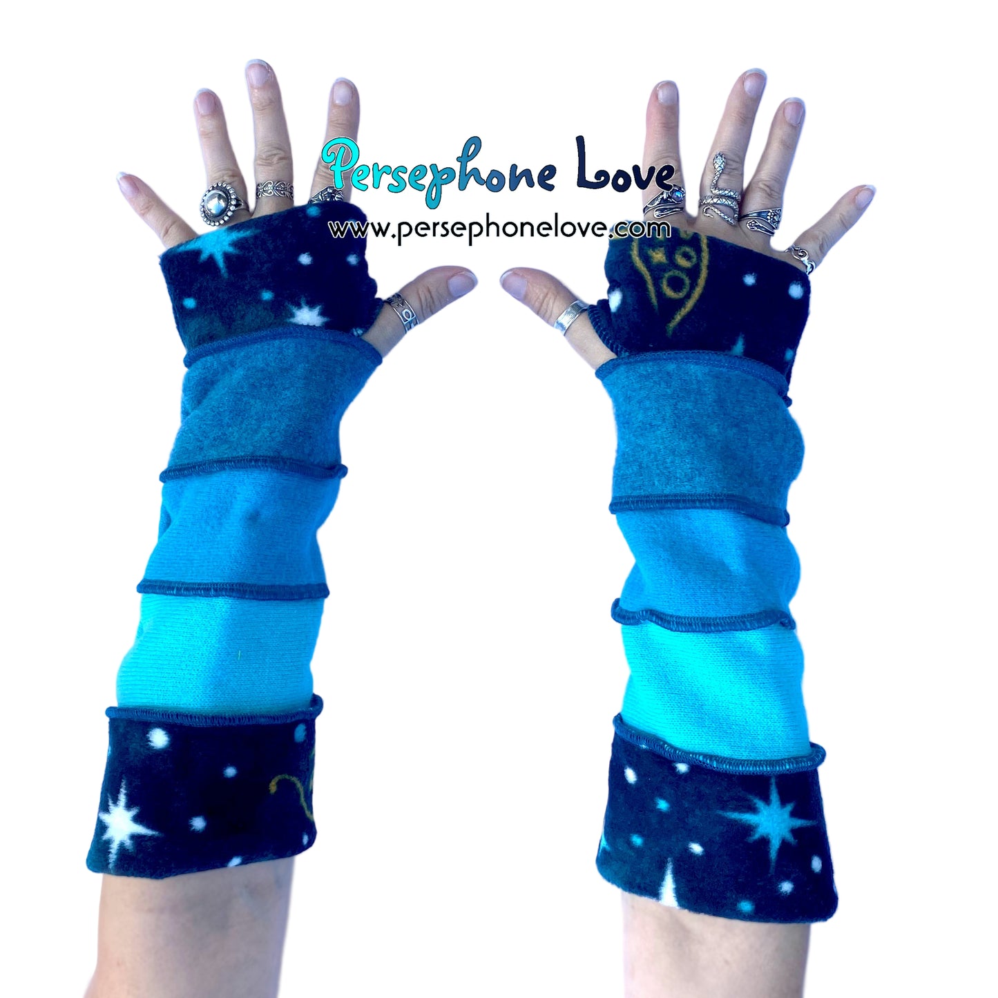 Katwise-inspired 100% felted cashmere arm warmers-1813