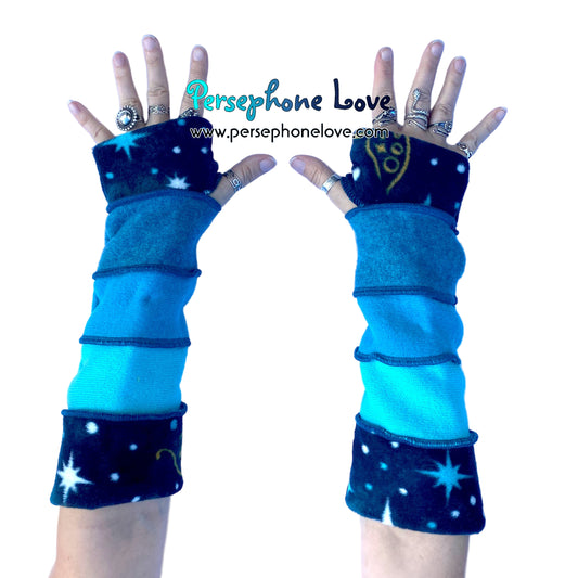 Katwise-inspired 100% felted cashmere arm warmers-1813