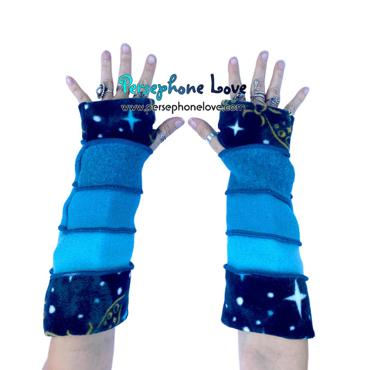 Katwise-inspired 100% felted cashmere arm warmers-1814