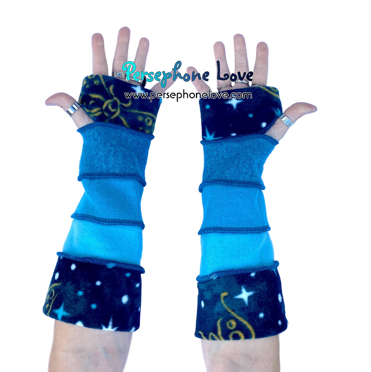 Katwise-inspired 100% felted cashmere arm warmers-1814
