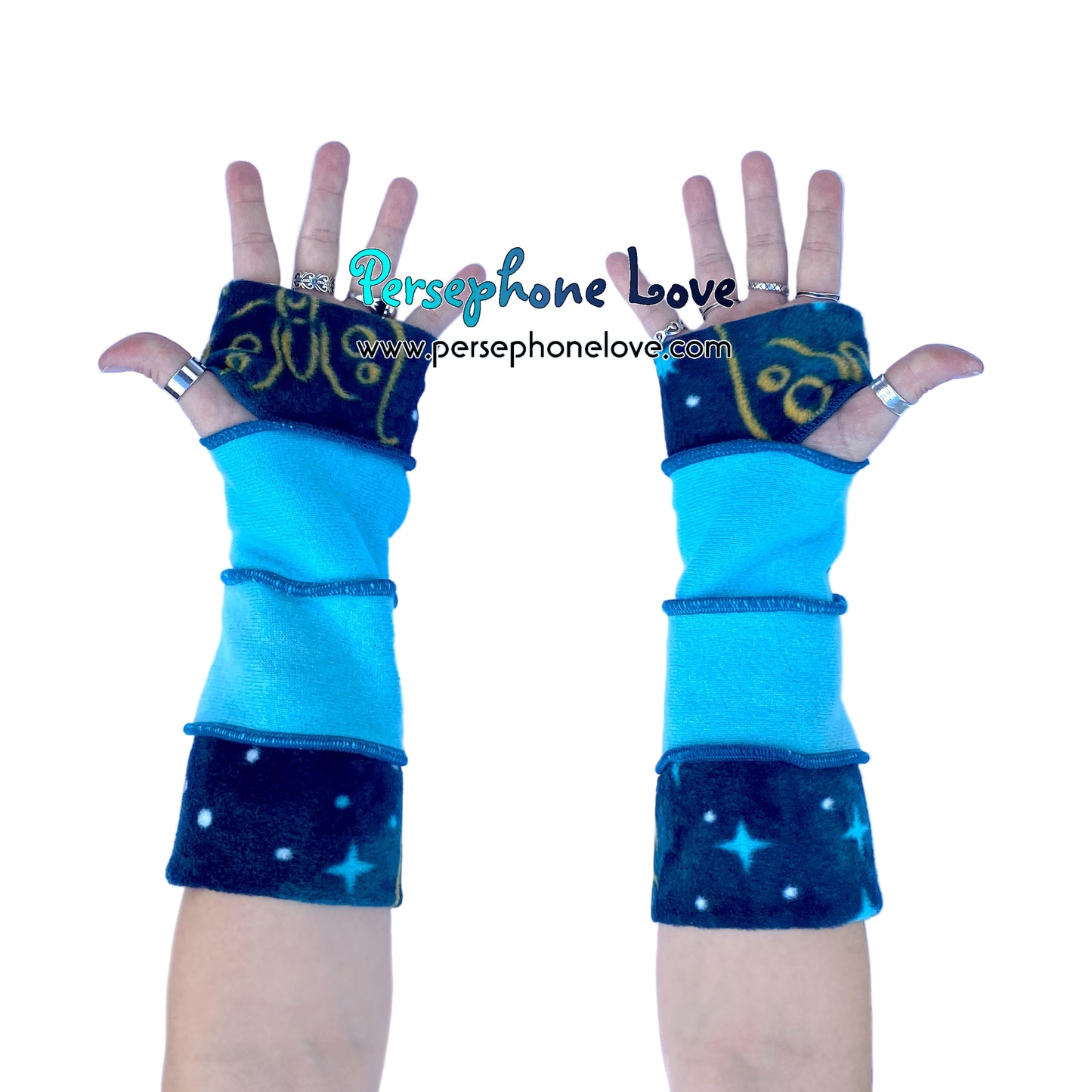 Katwise-inspired 100% felted cashmere arm warmers-1822