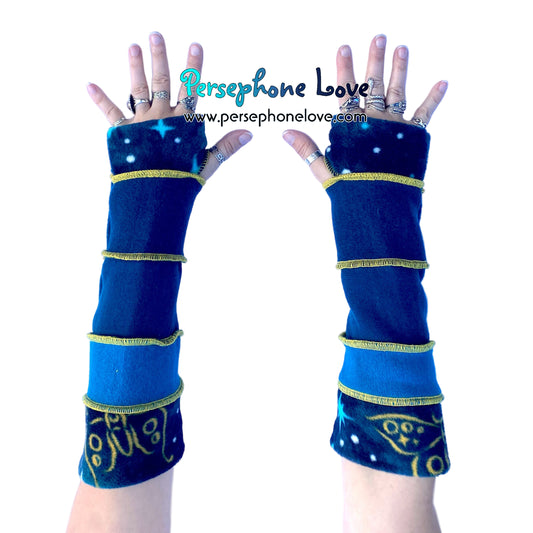Katwise-inspired 100% felted cashmere arm warmers-1829