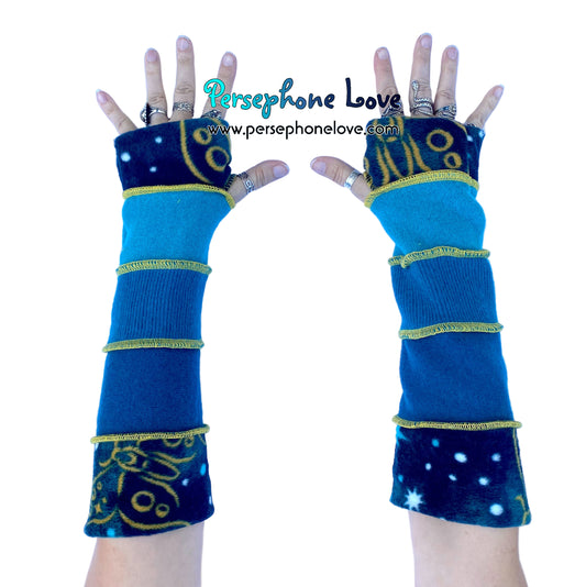 Katwise-inspired 100% felted cashmere arm warmers-1831