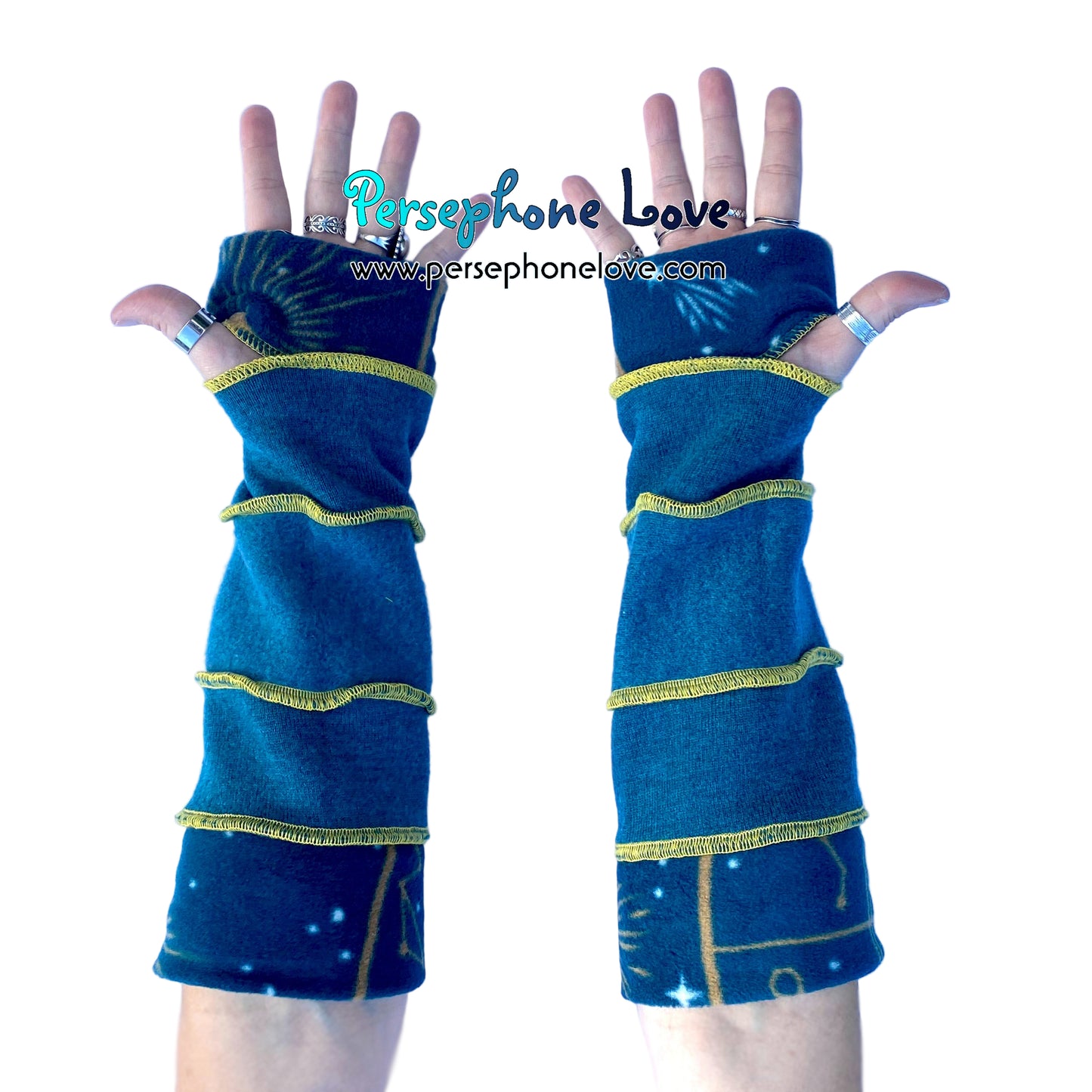 Katwise-inspired 100% felted cashmere arm warmers-1836