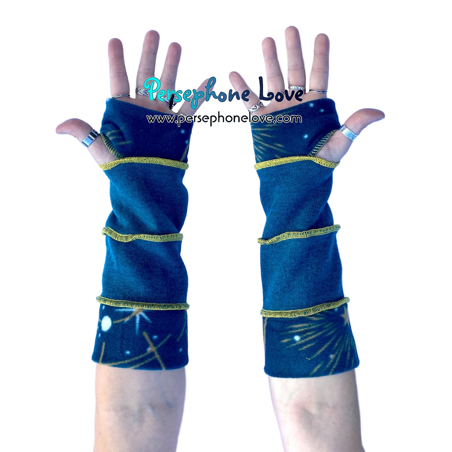 Katwise-inspired 100% felted cashmere arm warmers-1838