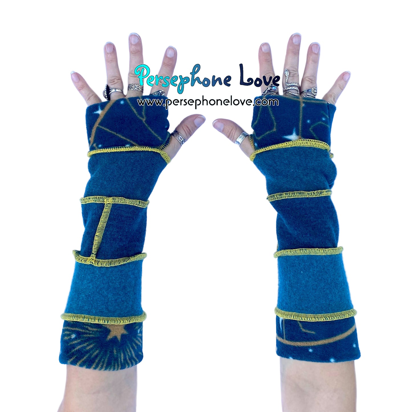 Katwise-inspired 100% felted cashmere arm warmers-1839