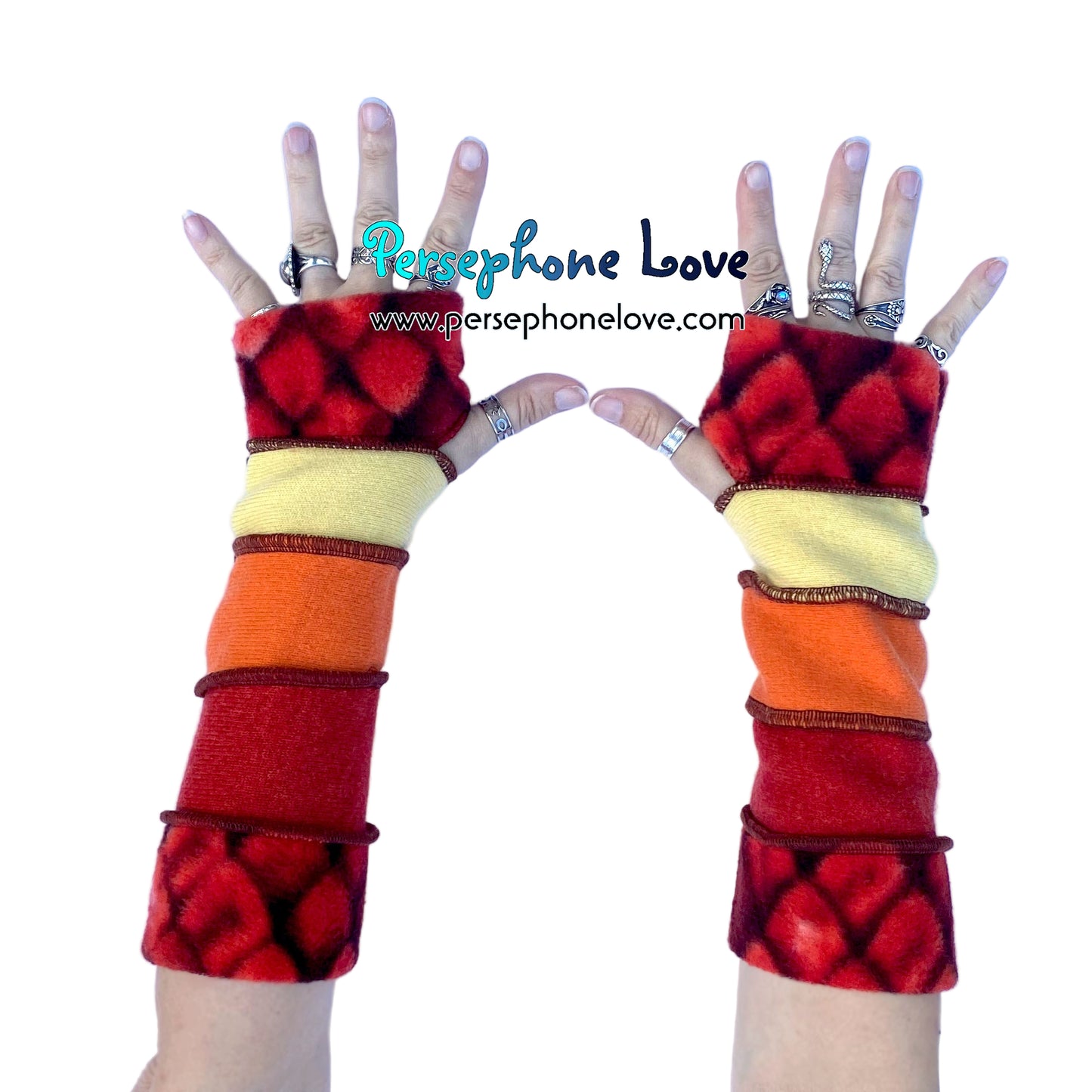 Katwise-inspired 100% felted cashmere arm warmers-1843