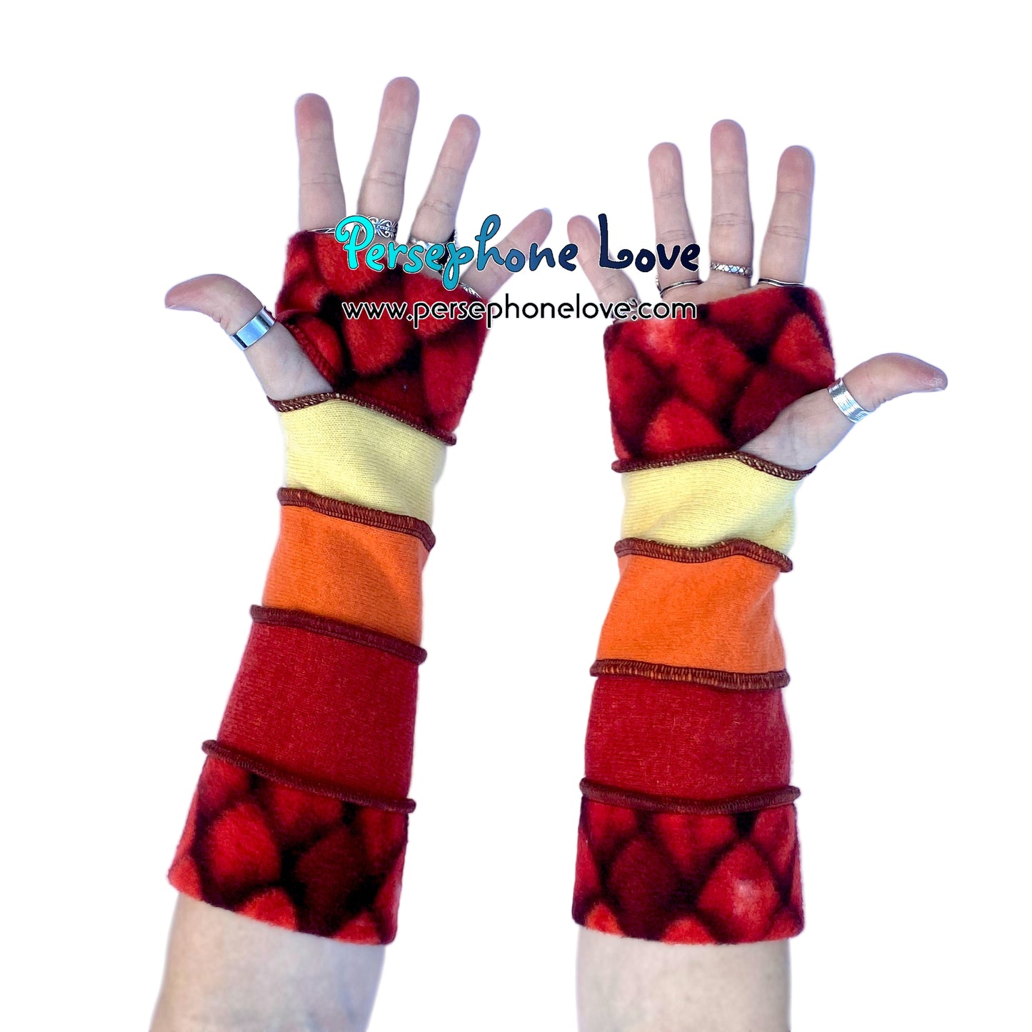 Katwise-inspired 100% felted cashmere arm warmers-1843