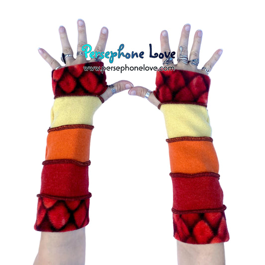 Katwise-inspired 100% felted cashmere arm warmers-1844