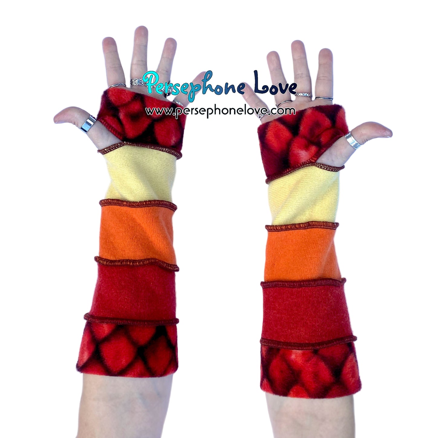 Katwise-inspired 100% felted cashmere arm warmers-1844