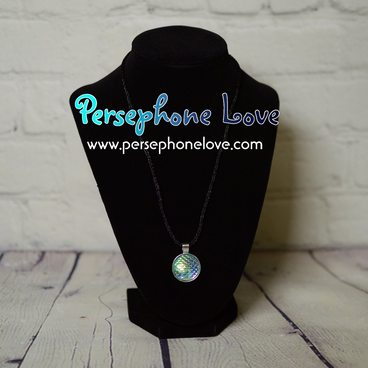 Dragon mermaid scales necklace earring bracelet set-1230