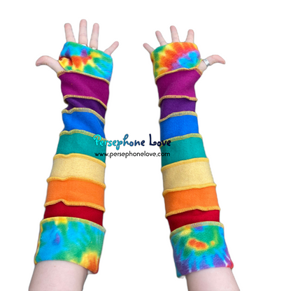 Katwise-inspired felted 100% cashmere arm warmers-1605