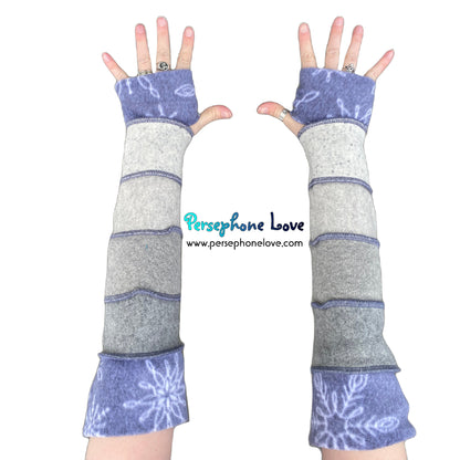Katwise-inspired felted 100% cashmere arm warmers-1645