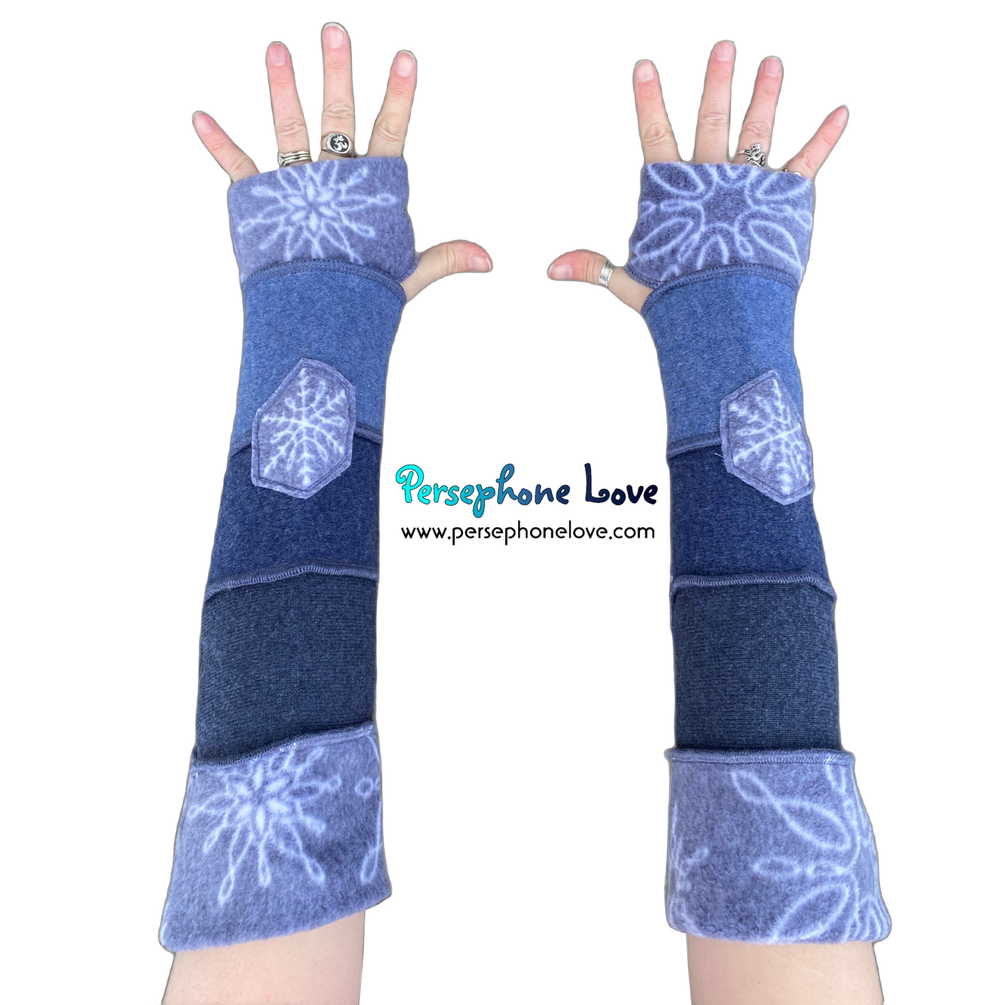 Katwise-inspired felted 100% cashmere arm warmers-1648