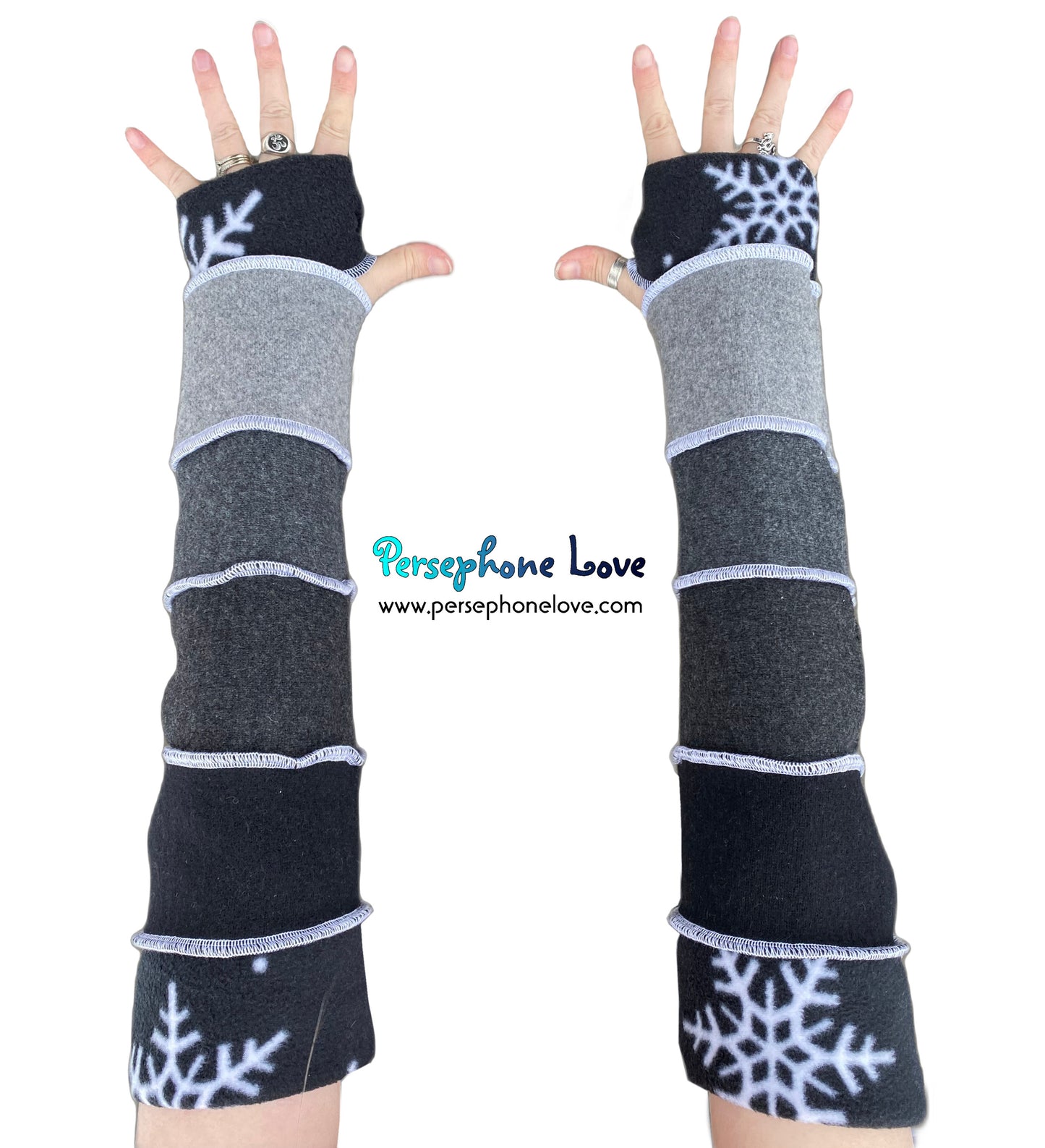 Katwise-inspired felted 100% cashmere arm warmers-1658
