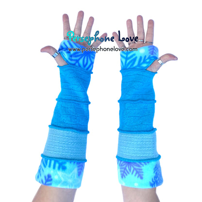 Katwise-inspired 100% felted cashmere arm warmers-1790