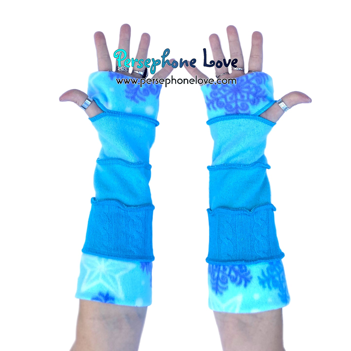 Katwise-inspired 100% felted cashmere arm warmers-1791