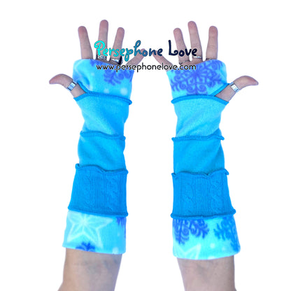 Katwise-inspired 100% felted cashmere arm warmers-1791