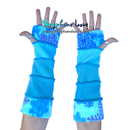 Katwise-inspired 100% felted cashmere arm warmers-1792