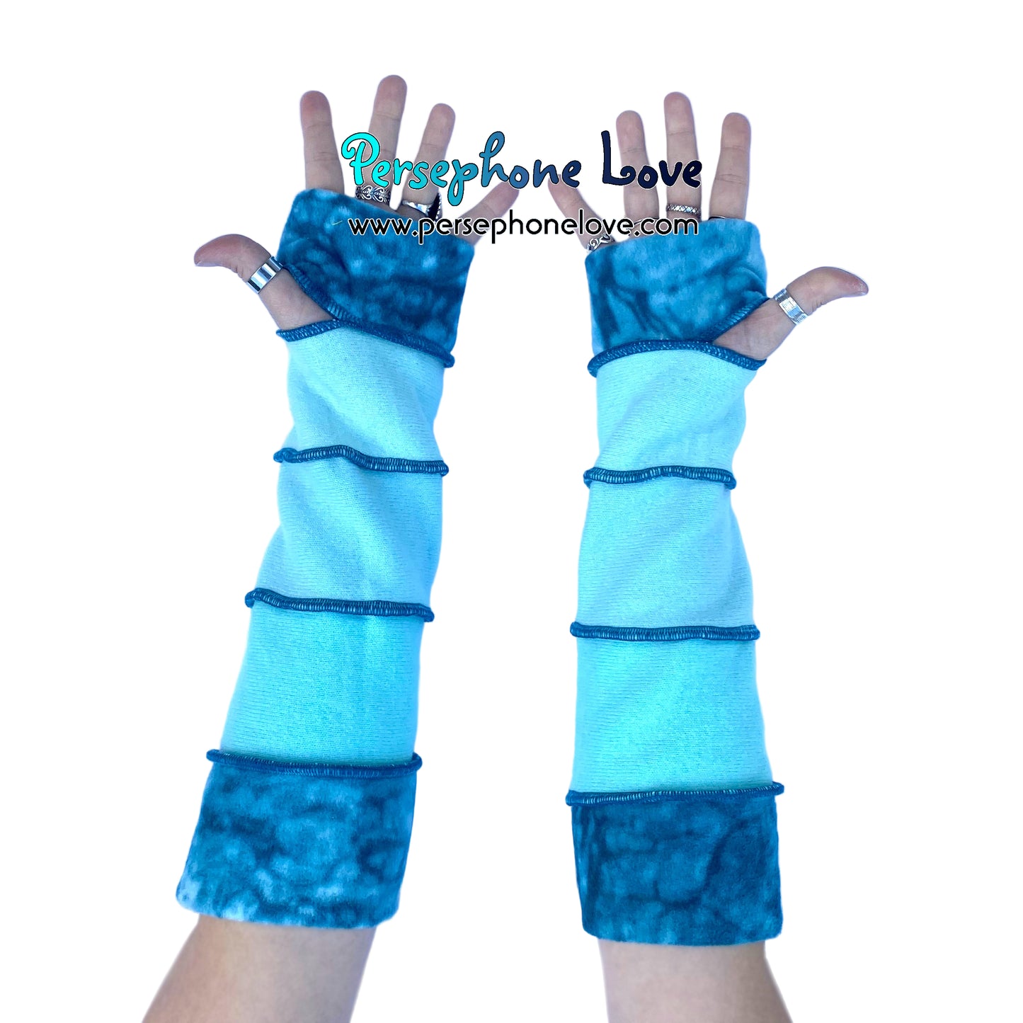 Katwise-inspired 100% felted cashmere arm warmers-1797