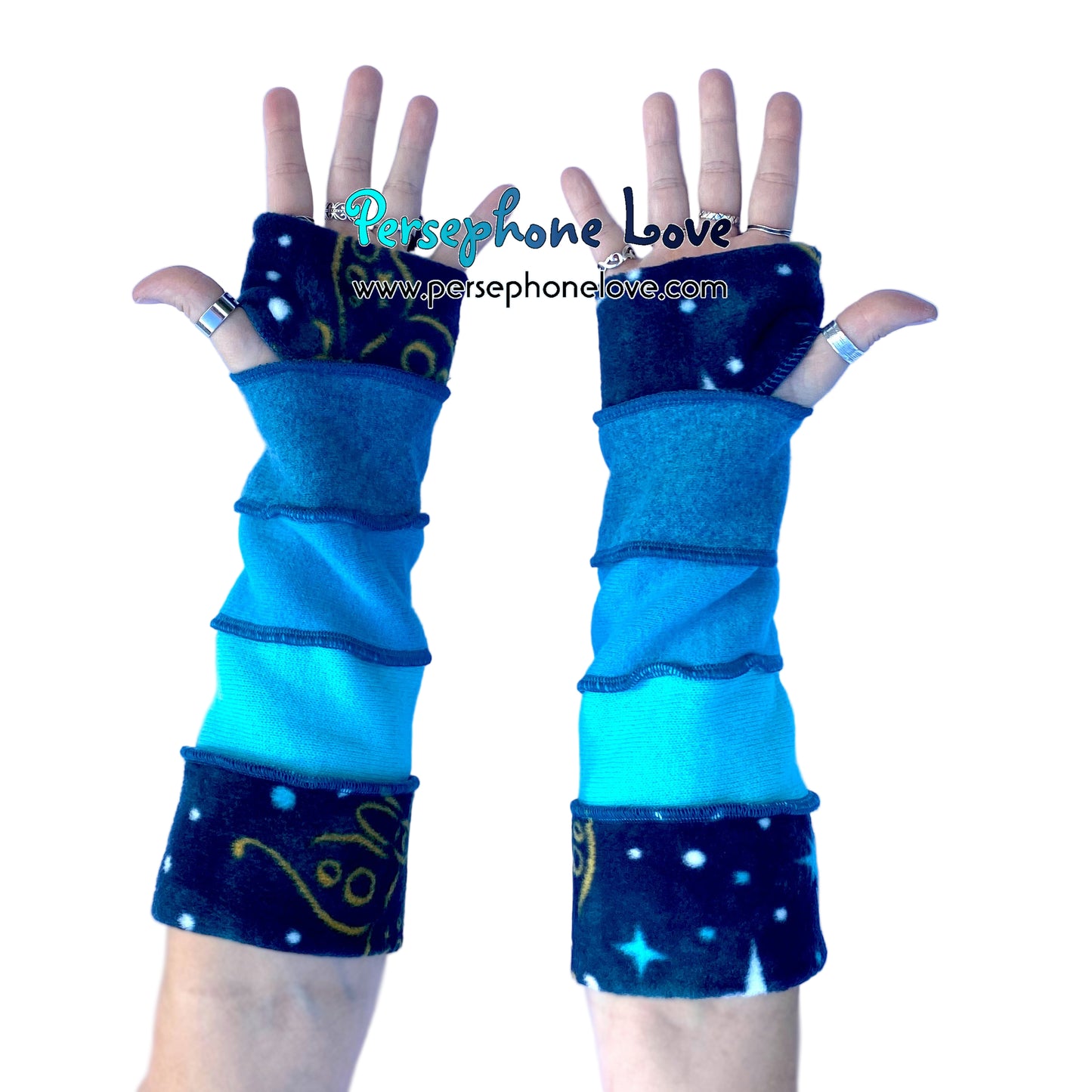 Katwise-inspired 100% felted cashmere arm warmers-1813