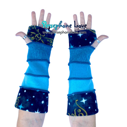 Katwise-inspired 100% felted cashmere arm warmers-1814