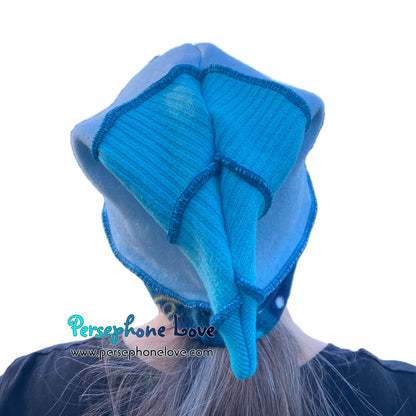 Katwise inspired felted 100% cashmere/fleece recycled sweater elf hat-1825