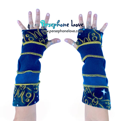 Katwise-inspired 100% felted cashmere arm warmers-1828