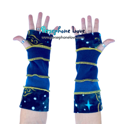 Katwise-inspired 100% felted cashmere arm warmers-1828