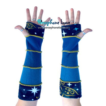 Katwise-inspired 100% felted cashmere arm warmers-1830