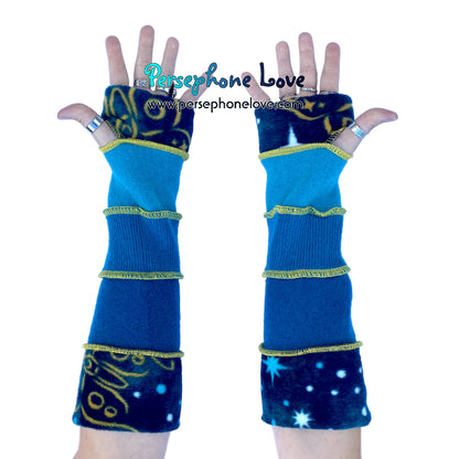 Katwise-inspired 100% felted cashmere arm warmers-1831