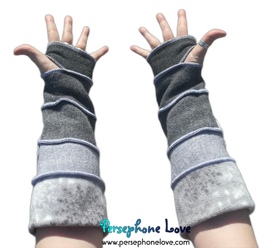 Katwise-inspired 100% felted cashmere arm warmers-1534