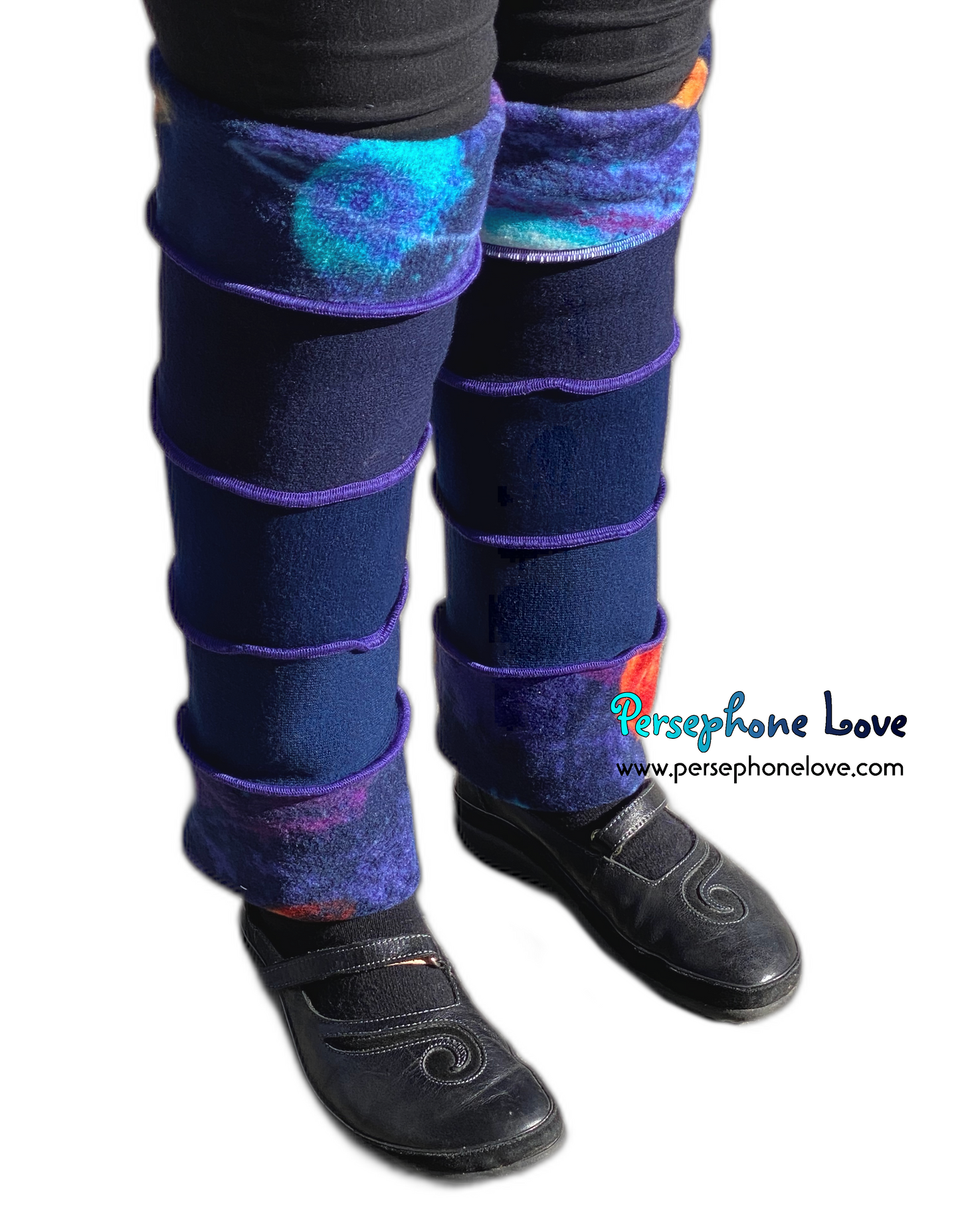 Katwise-inspired felted cashmere/ merino wool leg warmers-1557