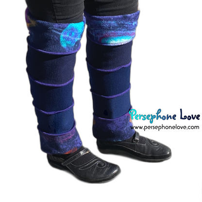 Katwise-inspired felted cashmere/ merino wool leg warmers-1557