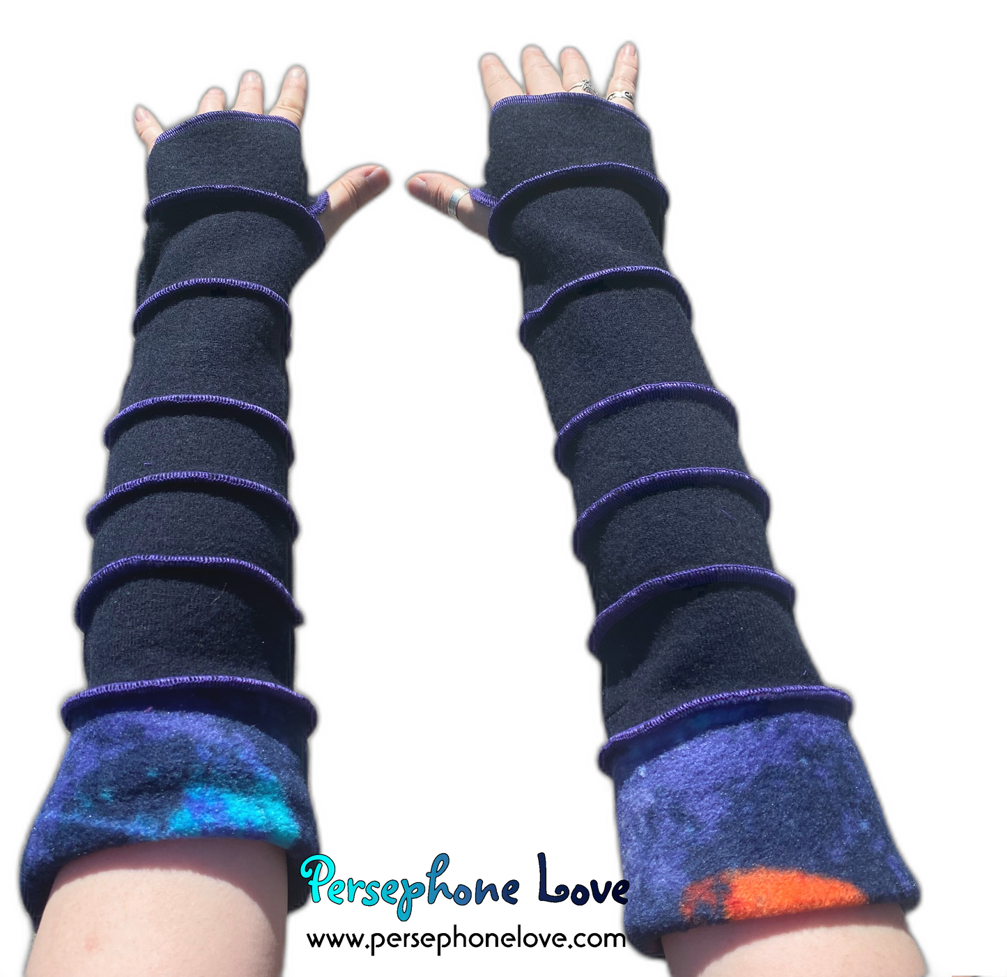 Katwise-inspired felted cashmere/merino arm warmers-1562